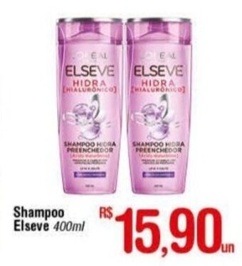Fort Atacadista Shampoo Elseve 400ml oferta