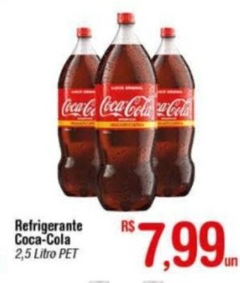 Fort Atacadista Refrigerante Coca Cola 2.5L oferta