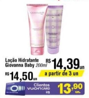 Fort Atacadista Locao Hidratante Giovanna Baby 200ml oferta