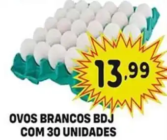 Ovos Brancos bdj c/30 com 30 unidades