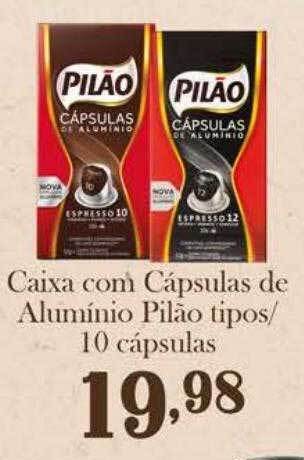Caixa Com Cápsulas De Alumínio Pilão Tipos-10 Cápsulas