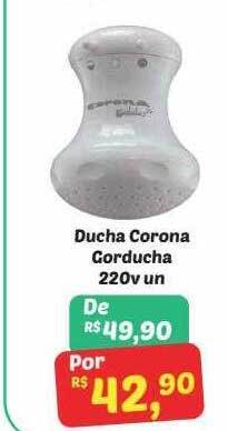 Semar Supermercado Ducha Corona Gorducha 220v oferta