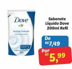 Sabonete Líquido Dove Refil