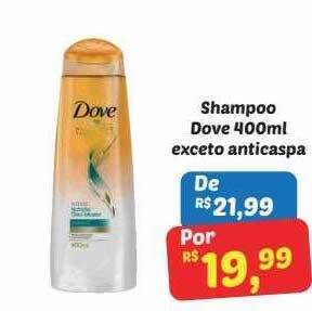 Semar Supermercado Shampoo Dove Exceto Anticaspa oferta