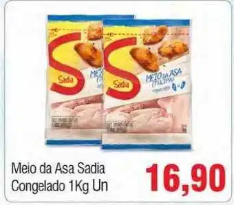 Spani Atacadista Meio De Asa Sadia Congelado oferta