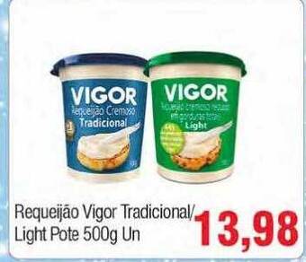 Spani Atacadista Requeijão Vigor Tradicional Light oferta