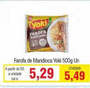 Spani Atacadista Farofa De Mandioca Yoki oferta