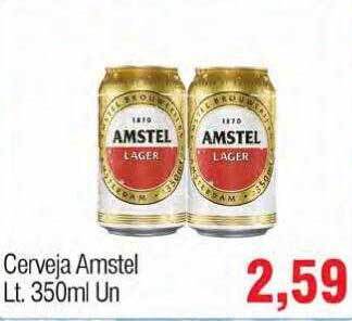 Spani Atacadista Cerveja Amstel oferta