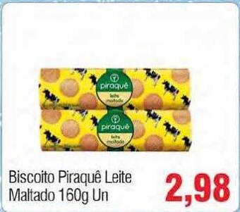Spani Atacadista Biscoito Piraquê Leite Maltado oferta