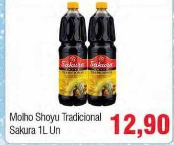 Molho Shoyu Tradicional Sakura