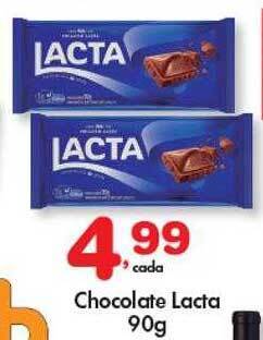 Supermercado Bergamini Chocolate Lacta oferta