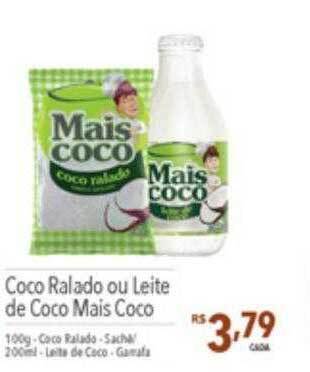 Supermercados Condor Coco Ralado Ou Leite De Coco Mais Coco oferta