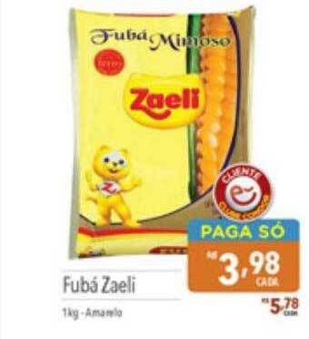 Supermercados Condor Fubá Zaeli oferta