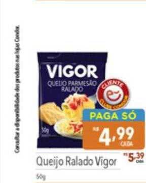 Supermercados Condor Queijo Ralado Vigor oferta