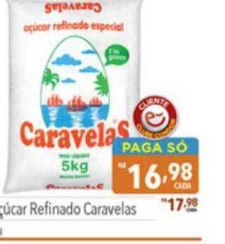 Supermercados Condor Açúcar Refinado Caravelas oferta