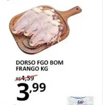 Supermercados Baklizi Dorso Fgo Bom Frango oferta