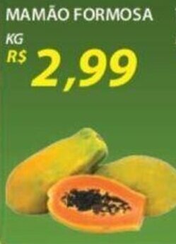 Assaí Atacadista Mamao formosa 1kg oferta