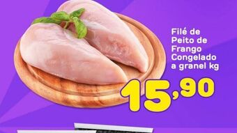Costazul Supermercados Filé de peito de frango congelado a granel kg oferta