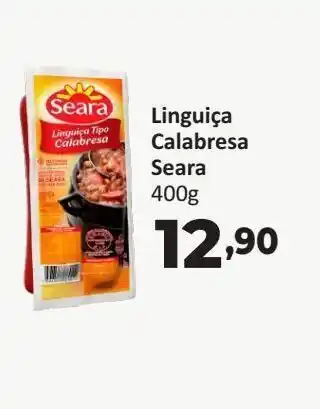Peruzzo Linguiça calabresa seara 400g oferta