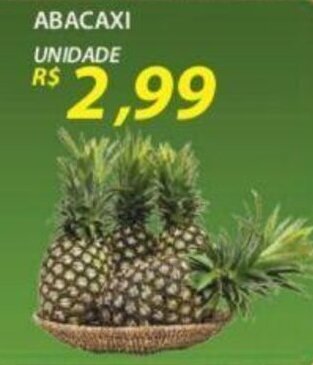 Assaí Atacadista Abacaxi unidade oferta