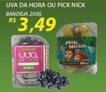 Uva da Hora ou Pick Nick bandeja 250g