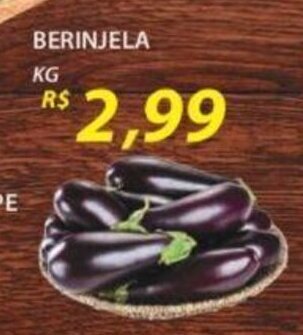 Assaí Atacadista Berinjela 1kg oferta