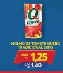 Atacadão Centro Sul Molho De Tomate Quero Tradicional oferta