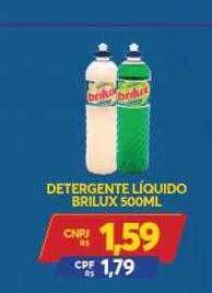 Atacadão Centro Sul Detergente Líquido Brilux oferta