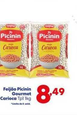 Feijão Picinin Gourmet Carioca Tp1
