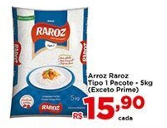 Shibata Supermercados Arroz Raroz tipo 1 pacote 5kg oferta