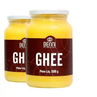 Pão de Açúcar Kit 2 manteiga ghee benni alimentos 500g oferta