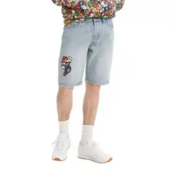 Bermuda jeans levis mario 501 hemmed