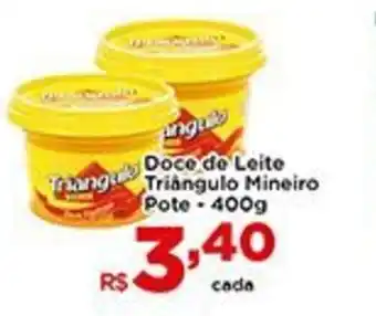 Shibata Supermercados Doce de leite Triangulo Mineiro pote 400g oferta