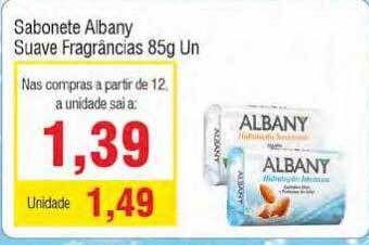 Sabonete Albany Suave Fragrâncias