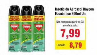 Spani Atacadista Inseticida Aerossol Baygon Econômico oferta