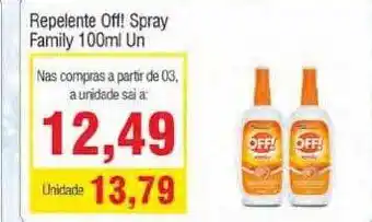 Repelente Off! Spray Family