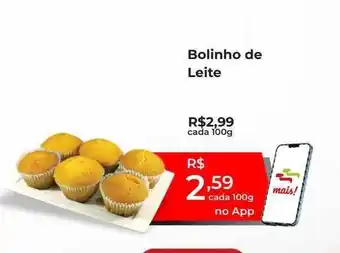 Peruzzo Bolinho De Leite oferta