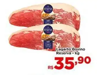 Shibata Supermercados lagarto Bovino Reserva 1kg oferta