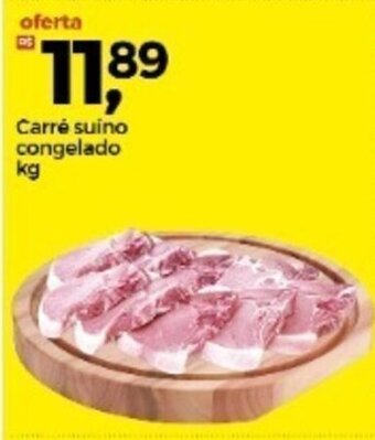 Frangolândia Carre Suino congelado 1kg oferta