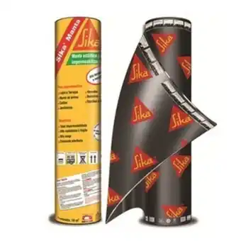 Manta asfáltica ps tipo ii 4mm rolo 10m sika