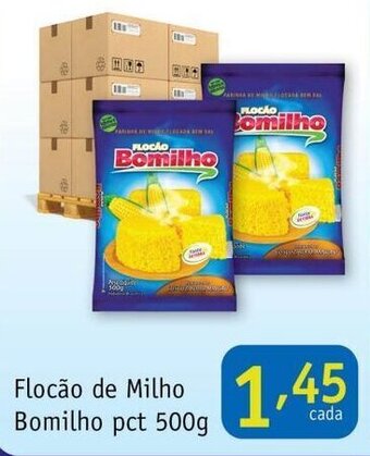 Nordestão Flocao de milho Bomilho pct 500g oferta