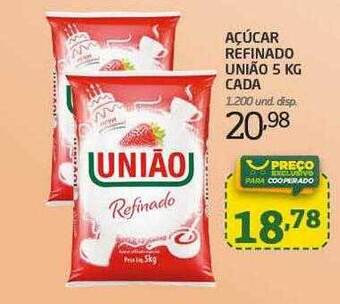 Cooper Açúcar Refinado União Cada oferta