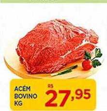 Supermercado Porecatu Acém Bovino Kg oferta