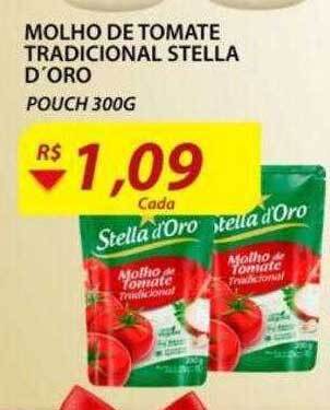 Molho De Tomate Tradicional Stella D'oro