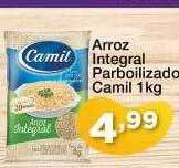 Chama Supermercados Arroz Integral Parboilizado Camil oferta