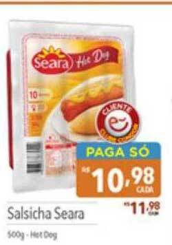 Supermercados Condor Salsicha Seara oferta