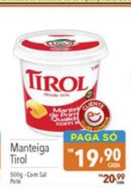 Supermercados Condor Manteiga Tirol oferta