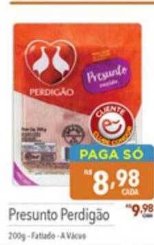 Supermercados Condor Presunto Perdigão oferta