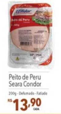 Supermercados Condor Peito De Peru Seara Condor oferta