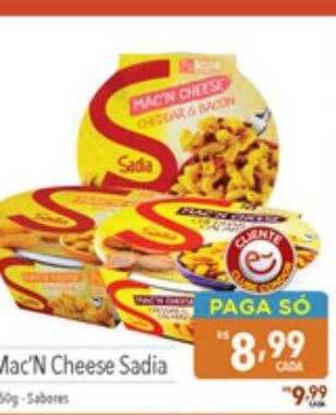 Supermercados Condor Mac'n Cheese Sadia oferta